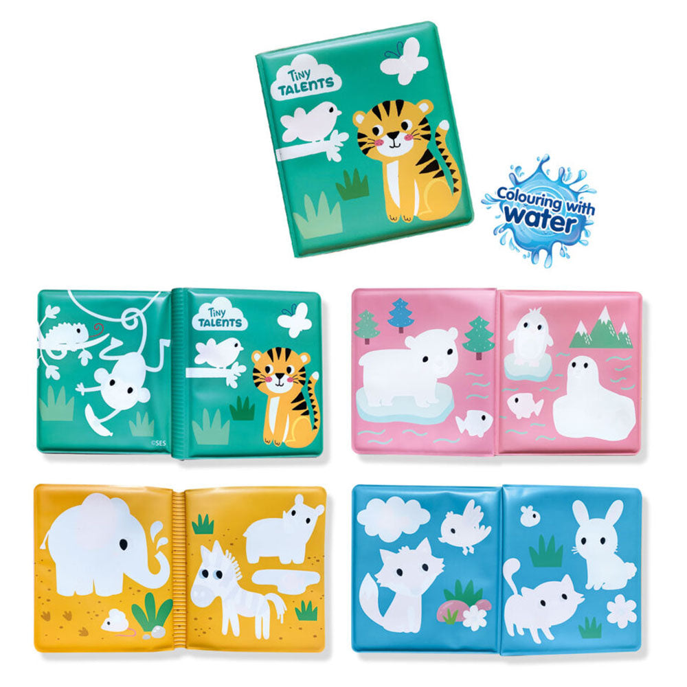 SES Creative Colouring with Water Bath Book