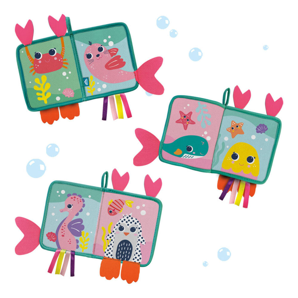 SES Creative Tiny Talents Bath Book with Tails
