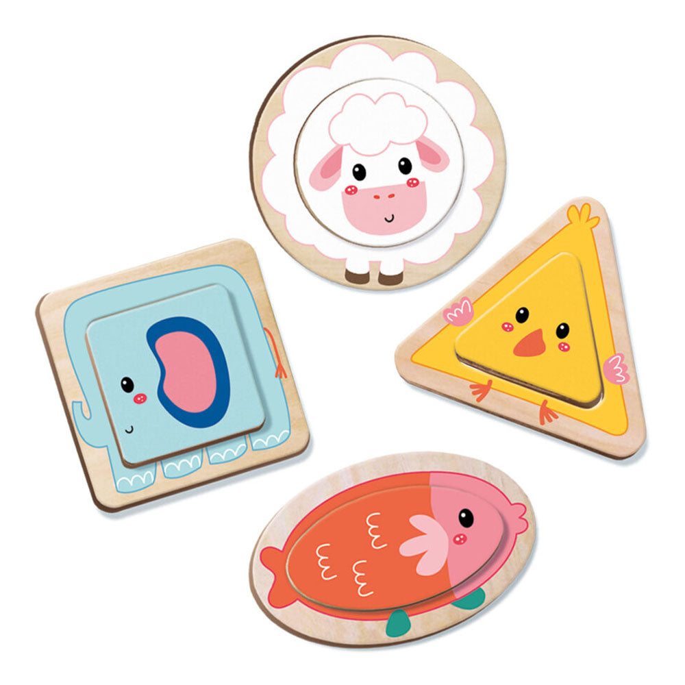 SES Creative Tiny Talents Duo Shapes Puzzles