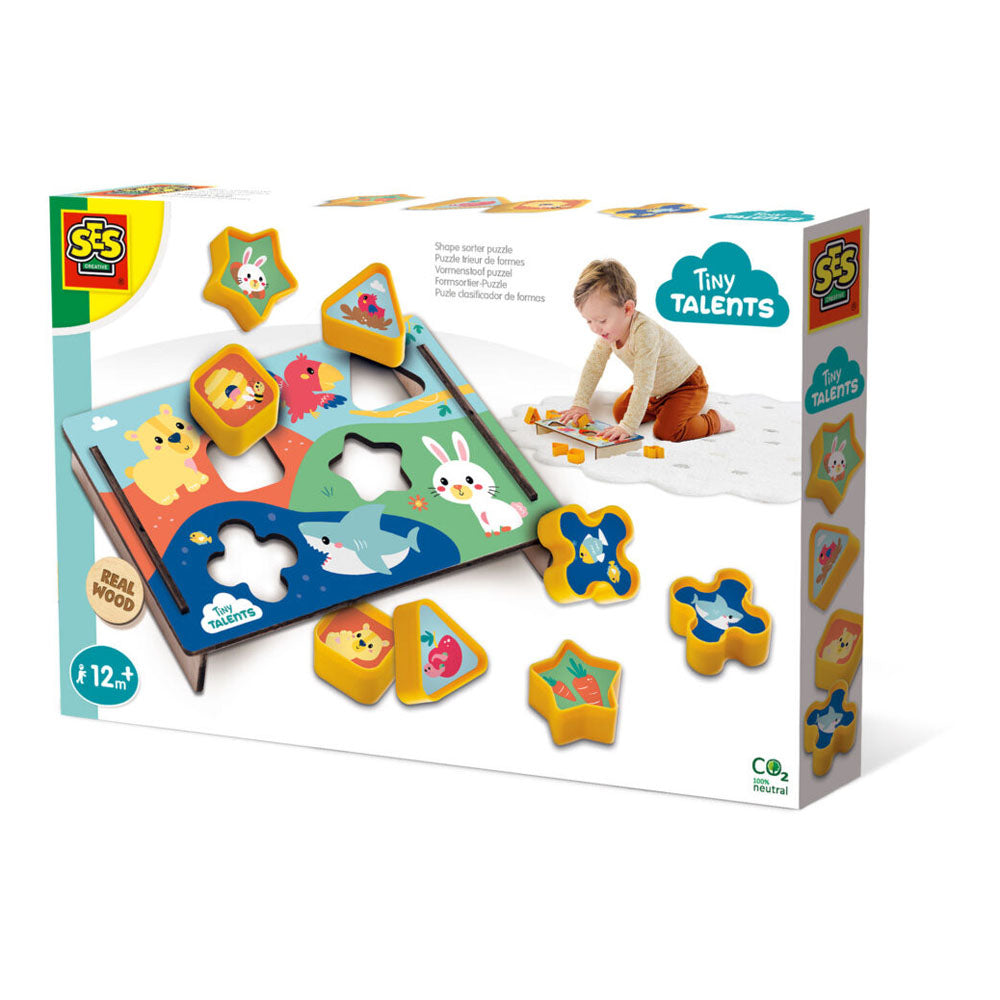 SES Creative Tiny Talents Shape Sorter Puzzle