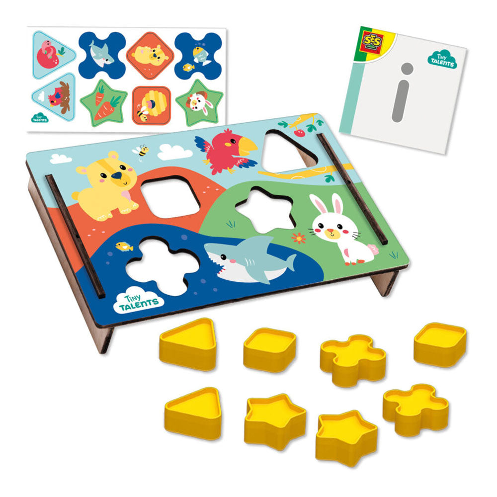 SES Creative Tiny Talents Shape Sorter Puzzle