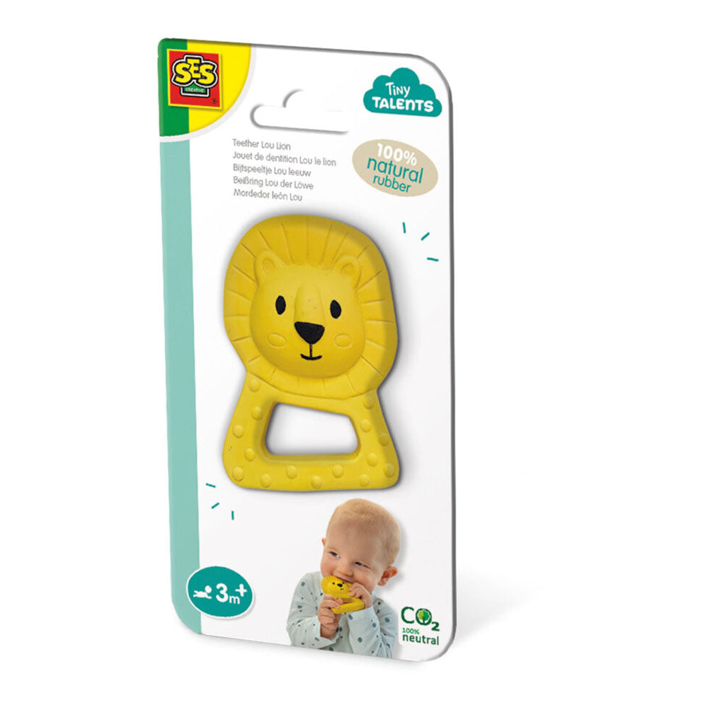 SES Creative Tiny Talents Teether Lou Lion