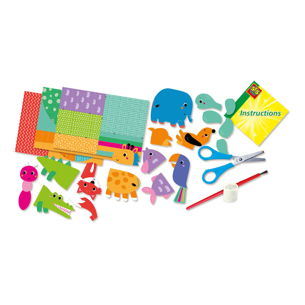 SES Creative Zig Zag Origami Animals Kit