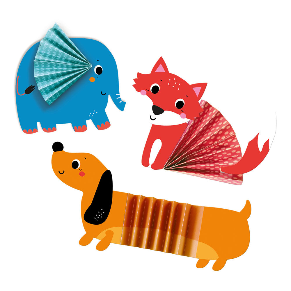 SES Creative Zig Zag Origami Animals Kit