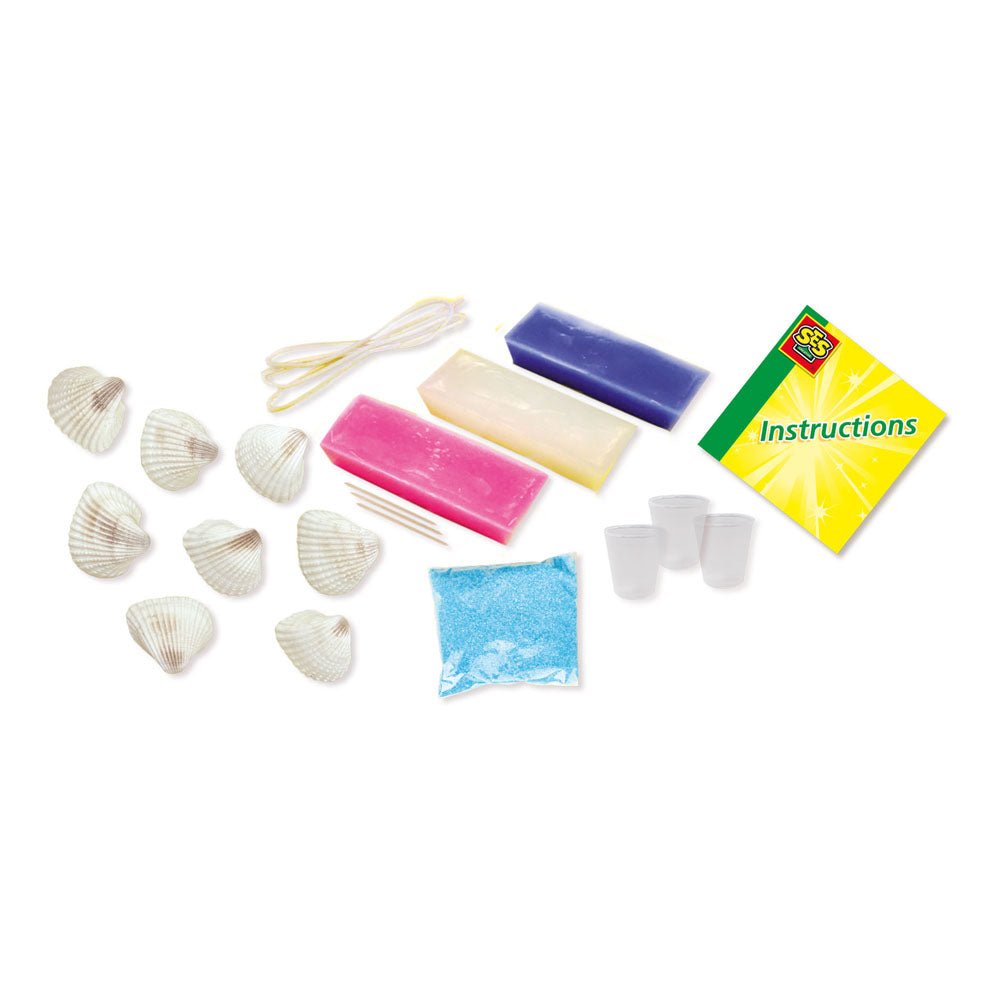 SES Creative Inspired By Nature Shell Candle Making Kits