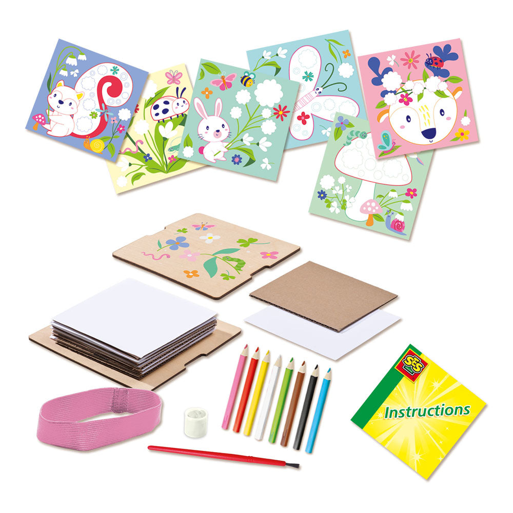 SES Creative Inspired by Nature Flower Press Art Craft Kit
