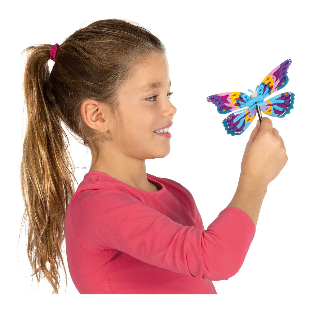 SES Creative Inspired by Nature Decorate Wooden Butterflies Painting Set