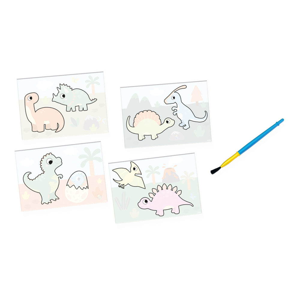 SES Creative Dinos Colouring with Water Painting Set
