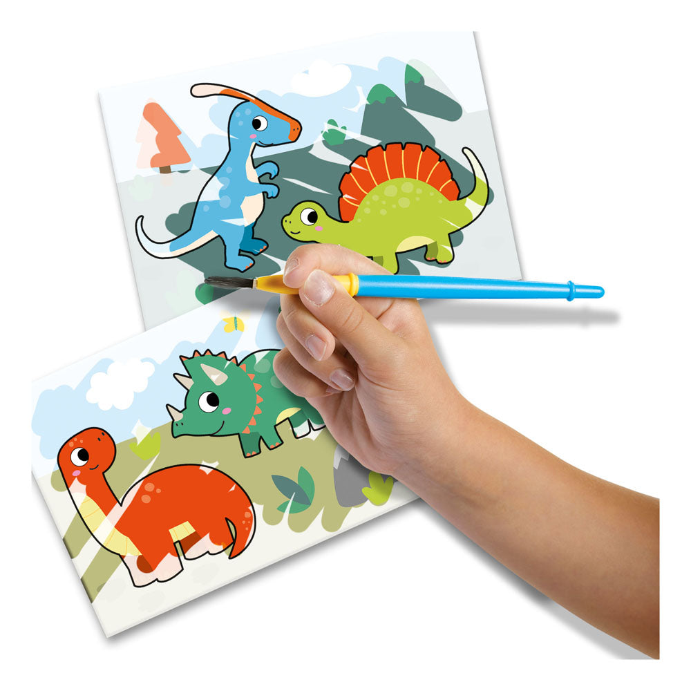 SES Creative Dinos Colouring with Water Painting Set