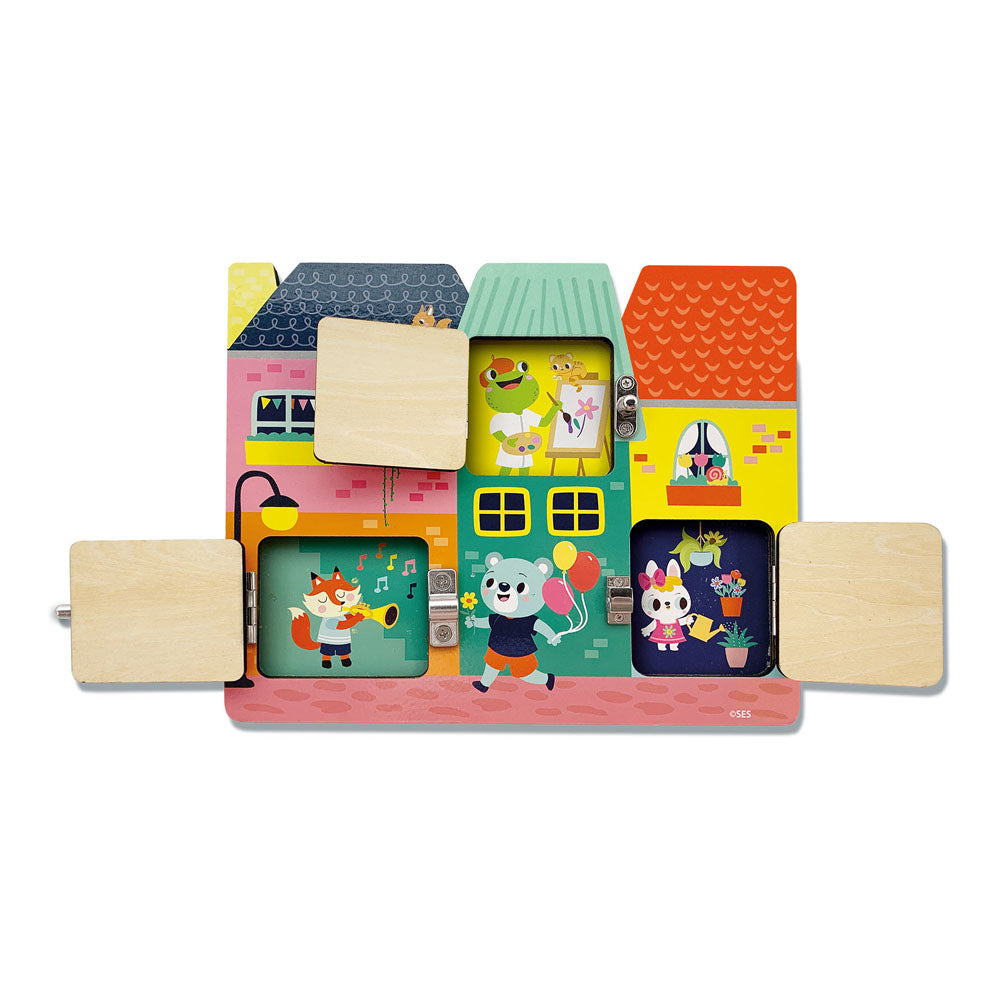 SES Creative I Learn Latches Board