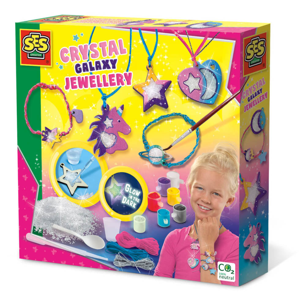 SES Creative Crystal Galaxy Jewellery Making Set