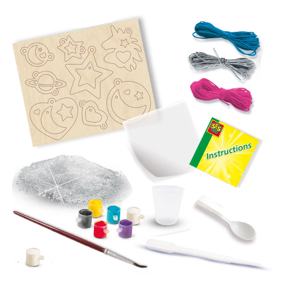SES Creative Crystal Galaxy Jewellery Making Set