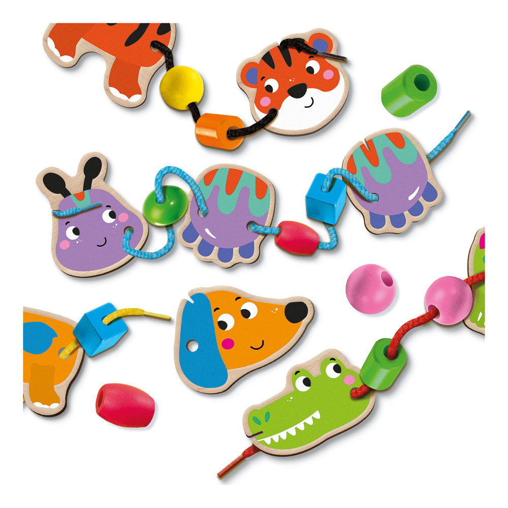 SES Creative Lacing Animals Bead Set