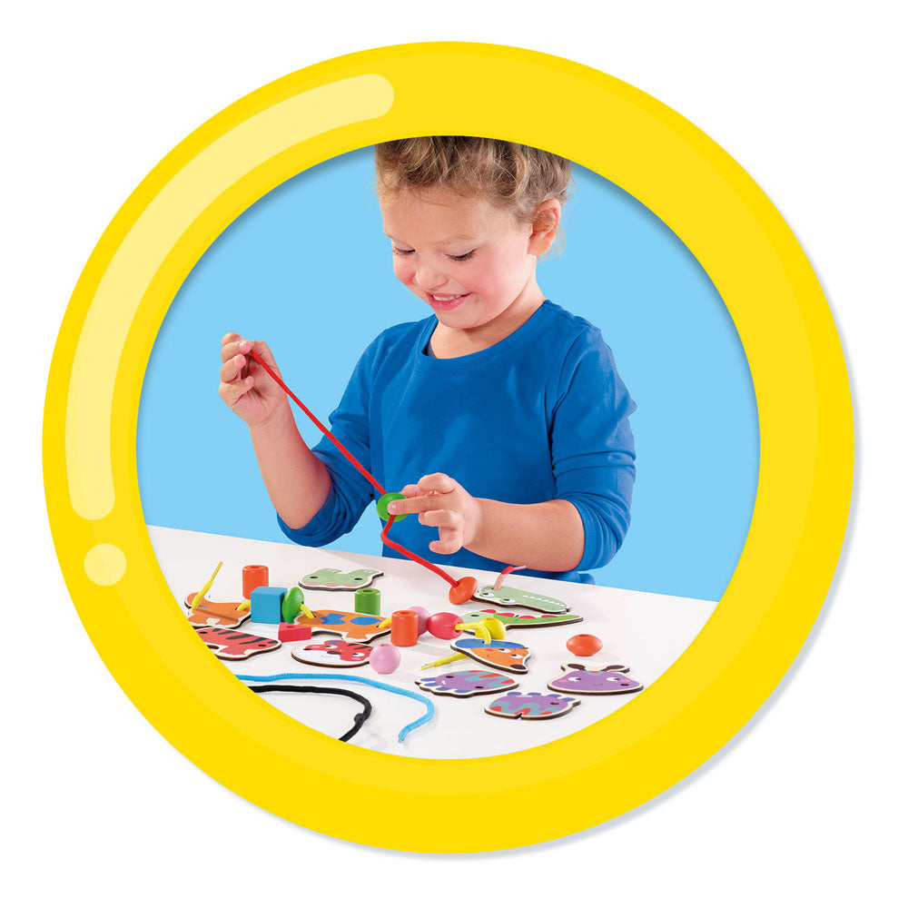 SES Creative Lacing Animals Bead Set