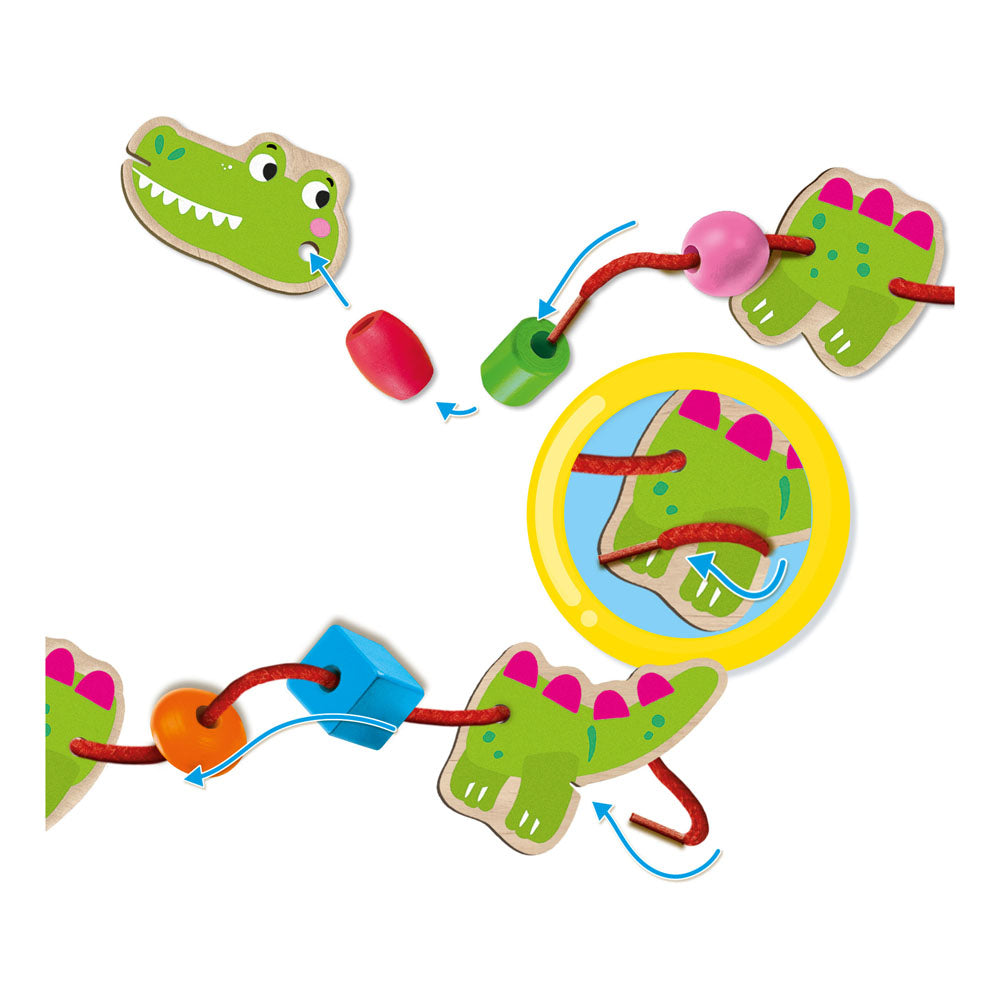 SES Creative Lacing Animals Bead Set