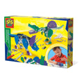 SES Creative Triceratops and Spinosaurus Metal Dinosaur Construction Set