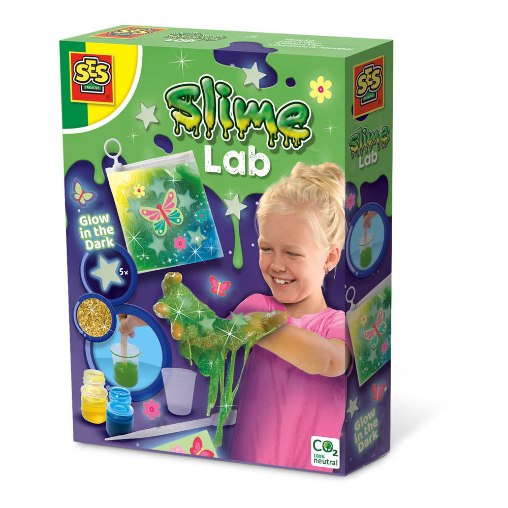 SES Creative Slime Lab Glow-in-the-Dark Set