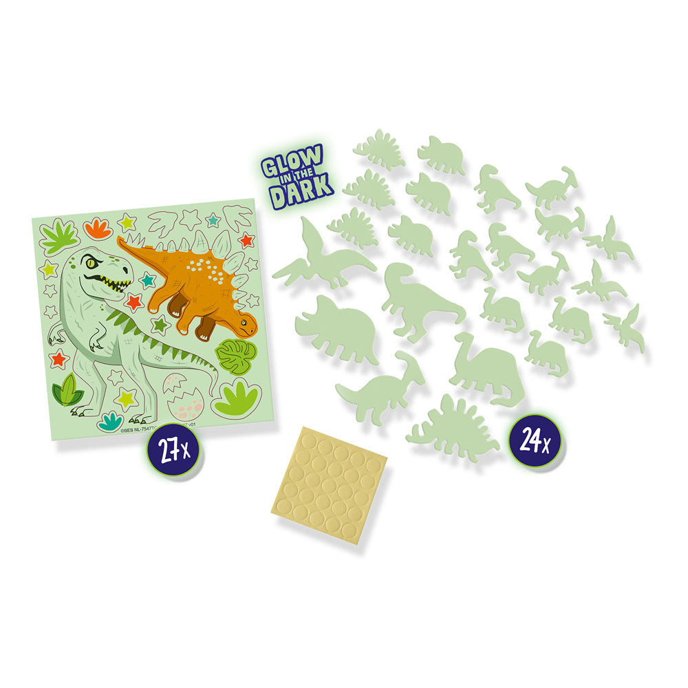 SES Creative Explore Glowing Dinos Decorative Stickers