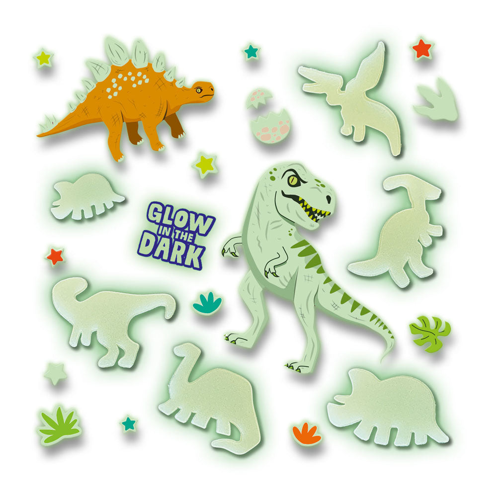 SES Creative Explore Glowing Dinos Decorative Stickers