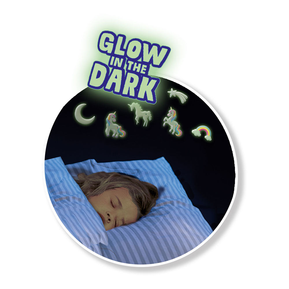 SES Creative Explore Glowing Unicorns Decorative Stickers