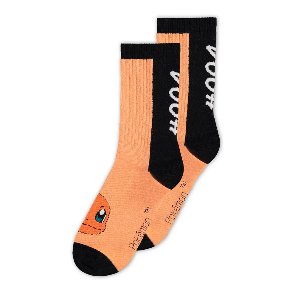 Pokemon Character Set Unisex Sport Socks - 3-Pack
